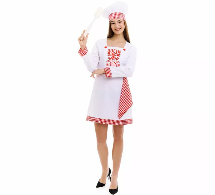Translation missing: it.Disfraz de Cocinera Chef para mujer