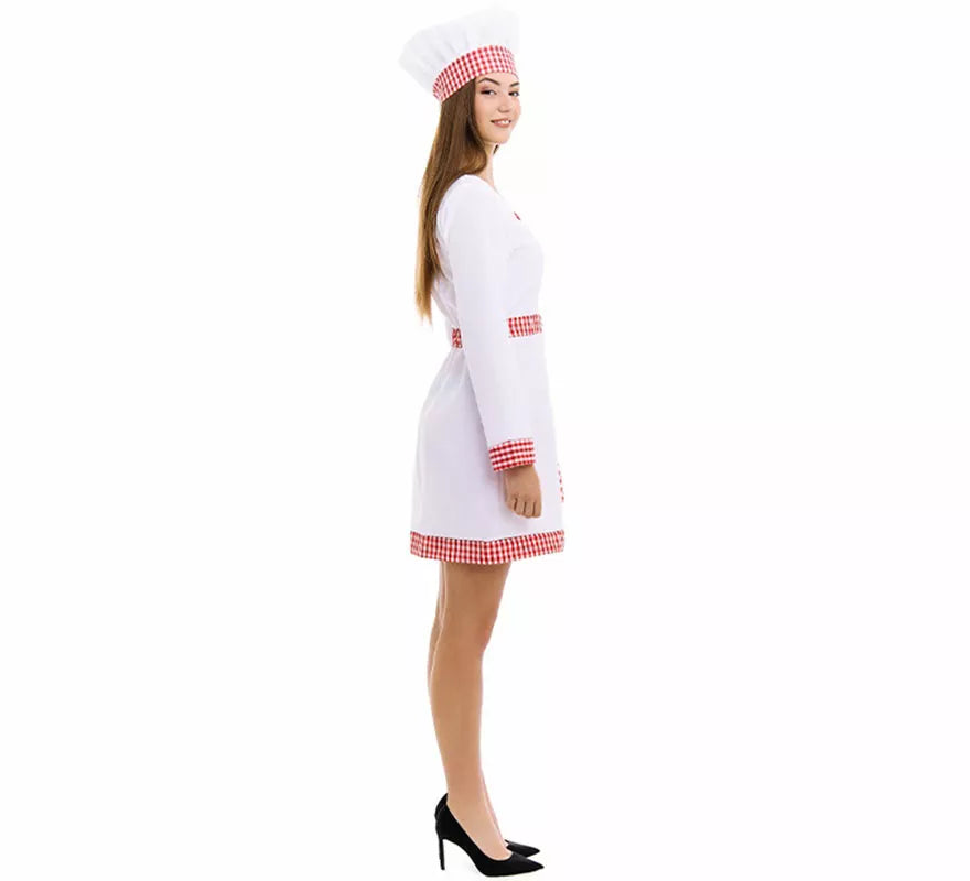 Translation missing: es.Disfraz de Cocinera Chef para mujer