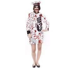Disfraz de Cocinera Zombie para mujer
