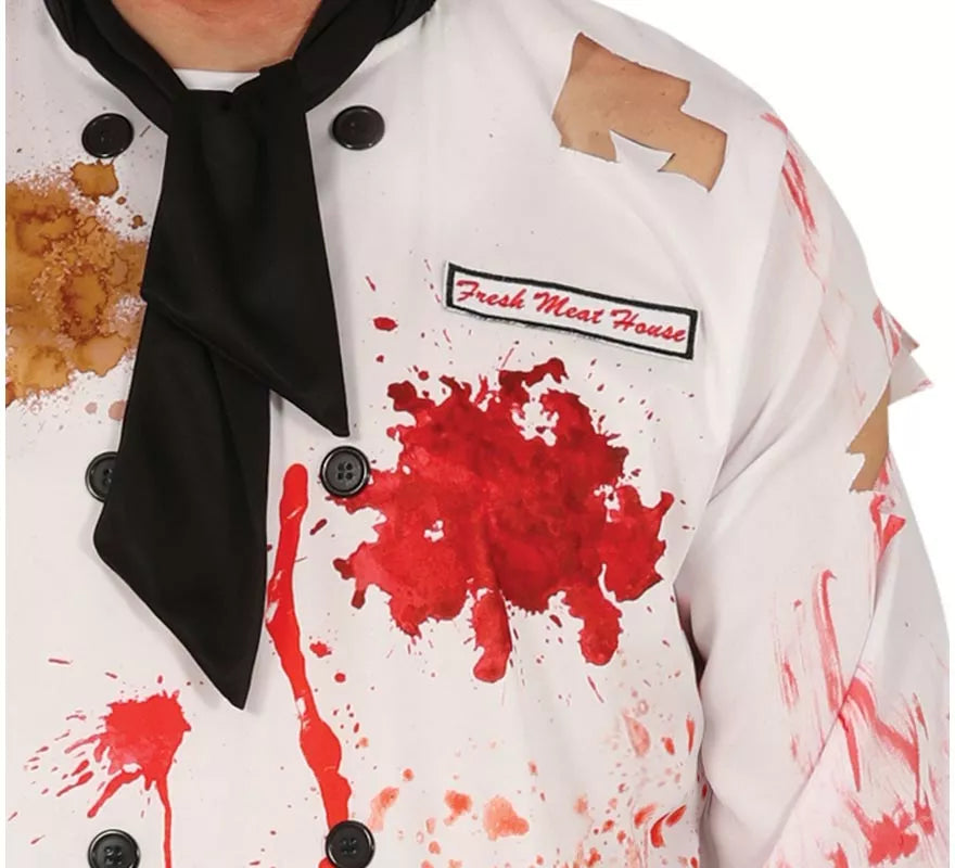 Translation missing: it.Disfraz de Cocinero Canibalista para hombre