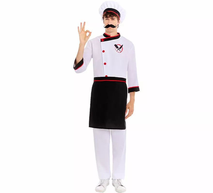 Translation missing: it.Disfraz de Cocinero Chef para hombre