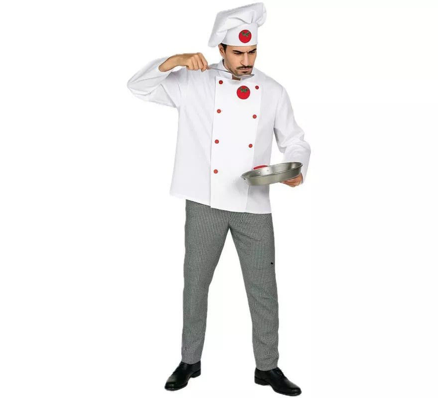 Translation missing: it.Disfraz de Cocinero tomates para hombre