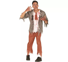 Costume da scolaretto zombie per uomo