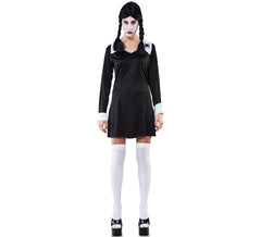 Costume da scolaretta gotico per un uomo