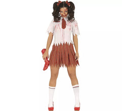 Costume da studentessa zombie per donna