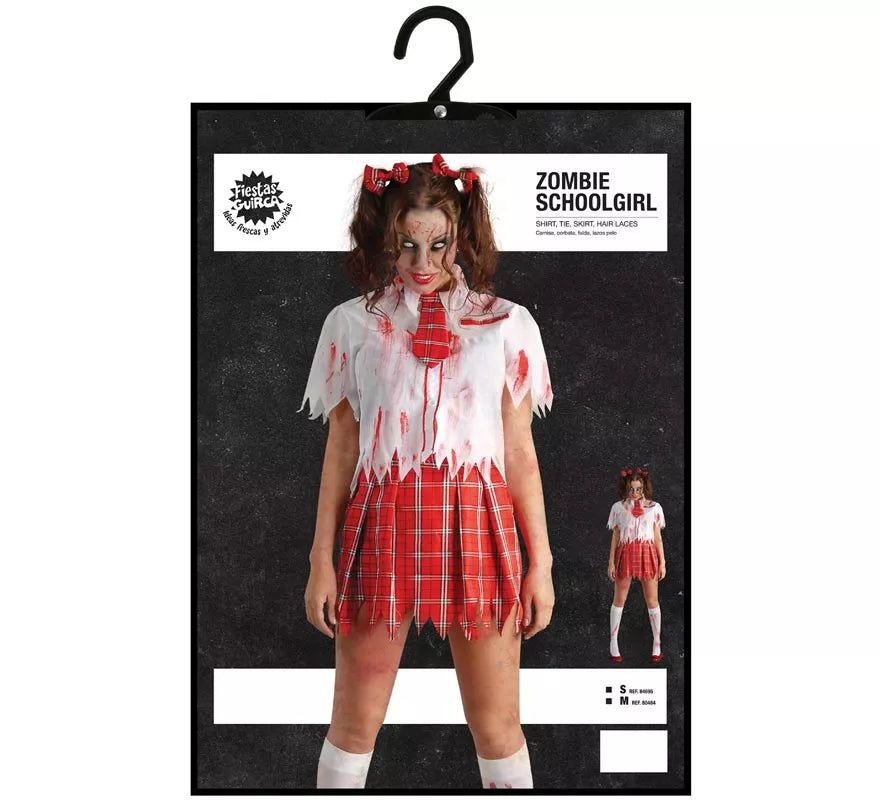 Translation missing: it.Disfraz de Colegiala Zombie para mujer