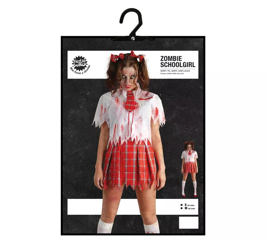 Translation missing: it.Disfraz de Colegiala Zombie para mujer