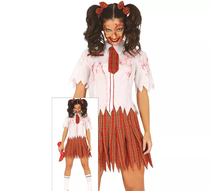 Translation missing: it.Disfraz de Colegiala Zombie para mujer