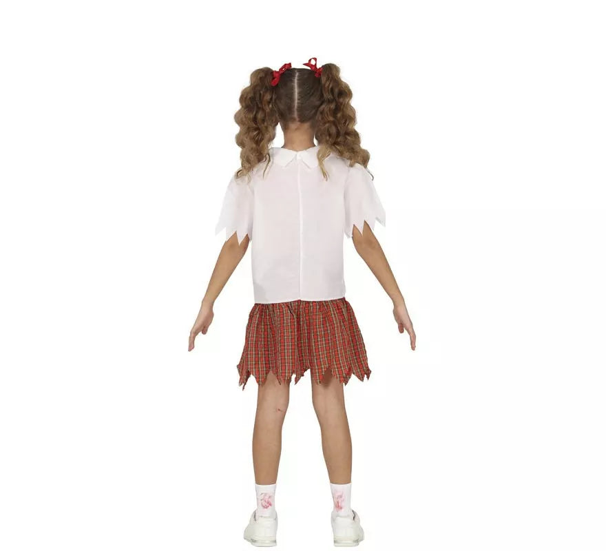 Translation missing: it.Disfraz de Colegiala Zombie para niña