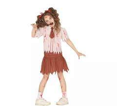 Costume da scolaretta zombie per bambina