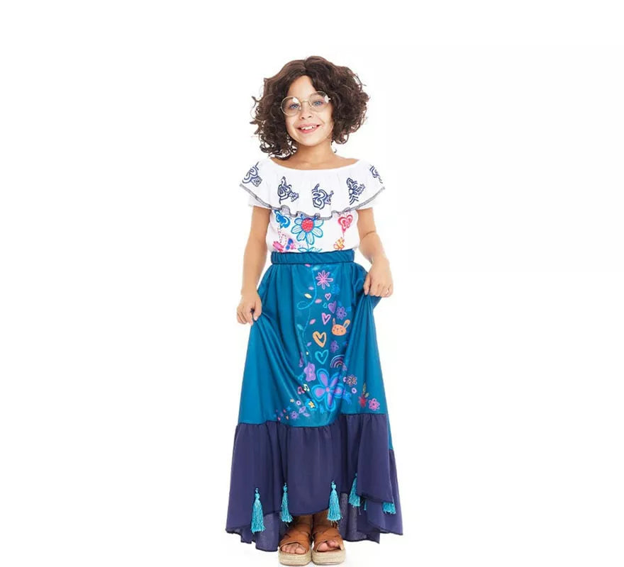 Translation missing: es.Disfraz de Colombiana tradicional para niña