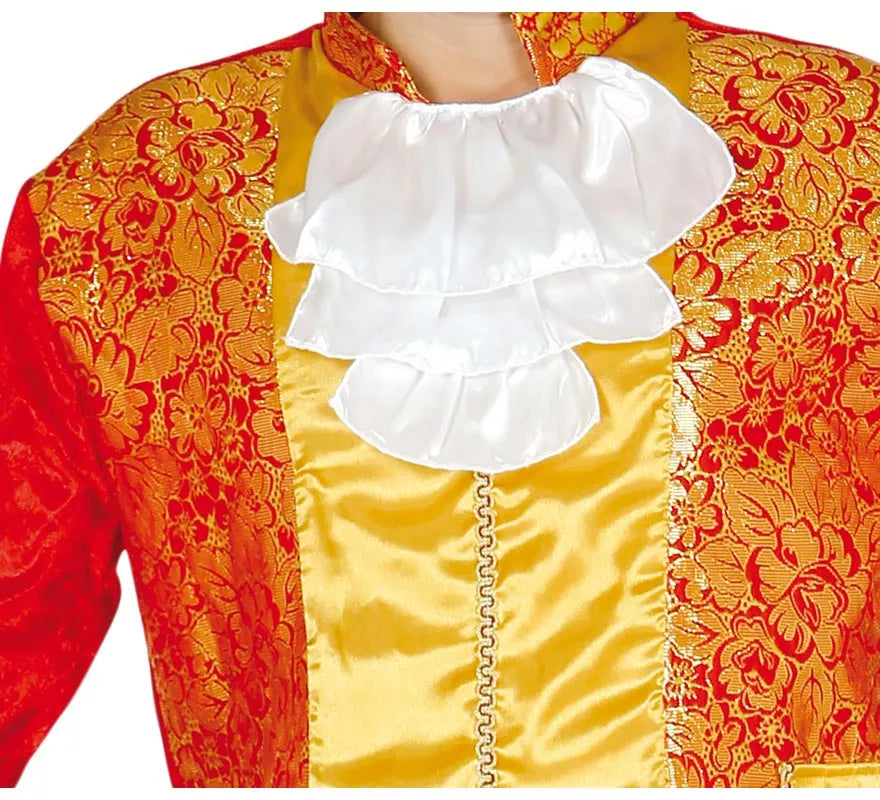 Translation missing: it.Disfraz de Conde rojo para hombre