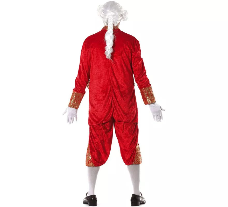 Translation missing: it.Disfraz de Conde rojo para hombre