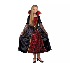 Costume da contessa vampiro gotica per bambina