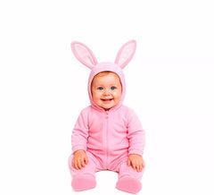 Costume da coniglietto rosa per neonato