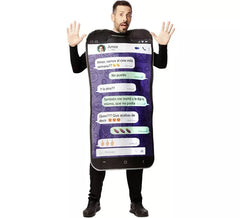 Costume da conversazione Whatsapp per adulto