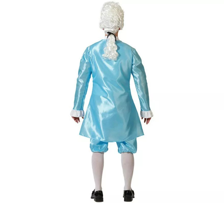 Translation missing: it.Disfraz de Cortesano azul para hombre