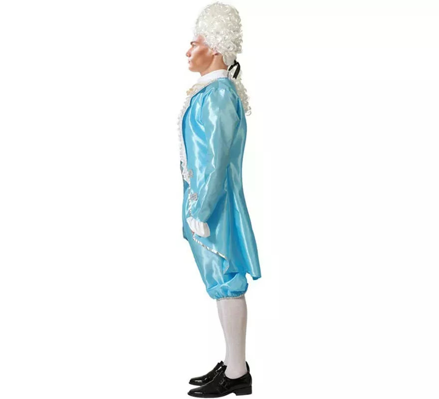 Translation missing: it.Disfraz de Cortesano azul para hombre