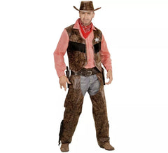 Costume da pistolero da cowboy per uomo