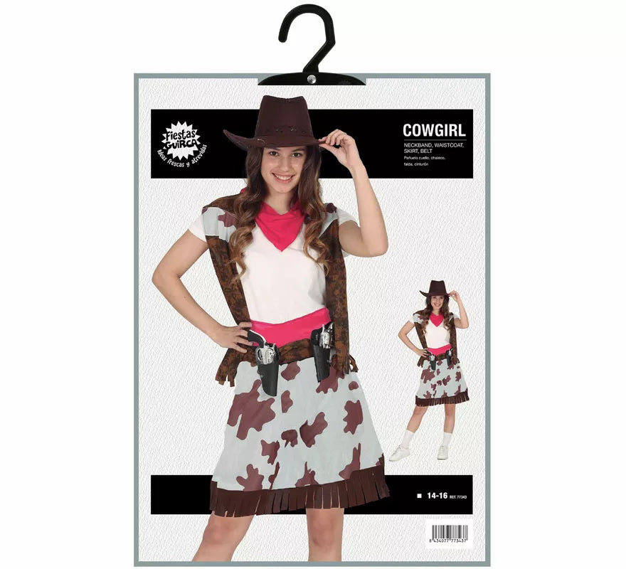 Translation missing: it.Disfraz de Cowgirl para adolescente