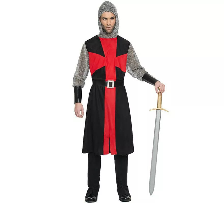 Translation missing: it.Disfraz de Cruzado Medieval para hombre