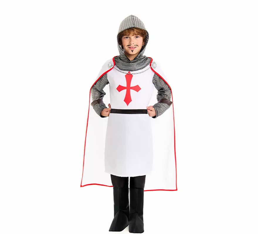Translation missing: es.Disfraz de Cruzado Templario para niño