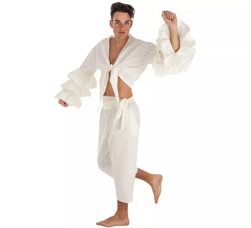 Translation missing: it.Disfraz de Cubano Beige para hombre