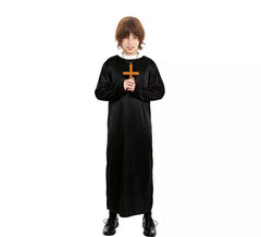 Costume da Prete Nero per bambino