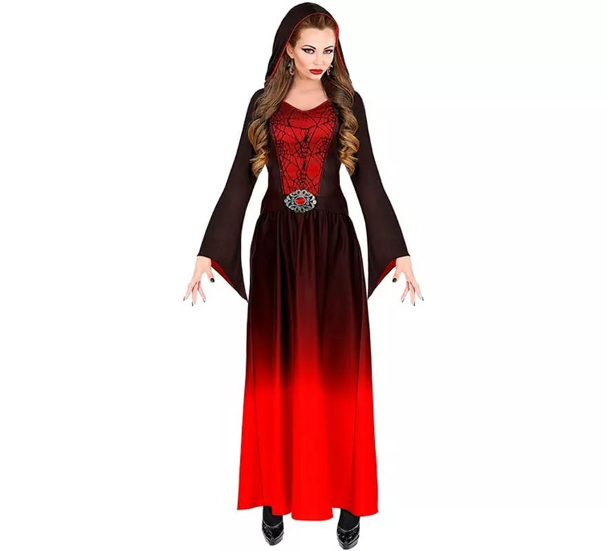 Translation missing: it.Disfraz de Dama Gótica rojo para mujer