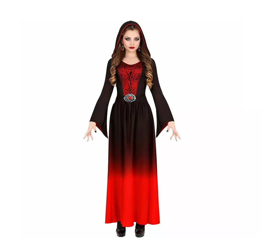 Translation missing: it.Disfraz de Dama Gótica rojo para mujer