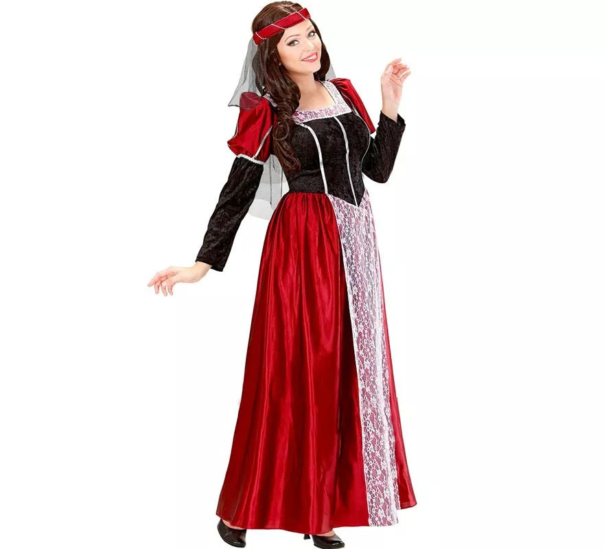 Translation missing: it.Disfraz de Dama Medieval Castellana para mujer