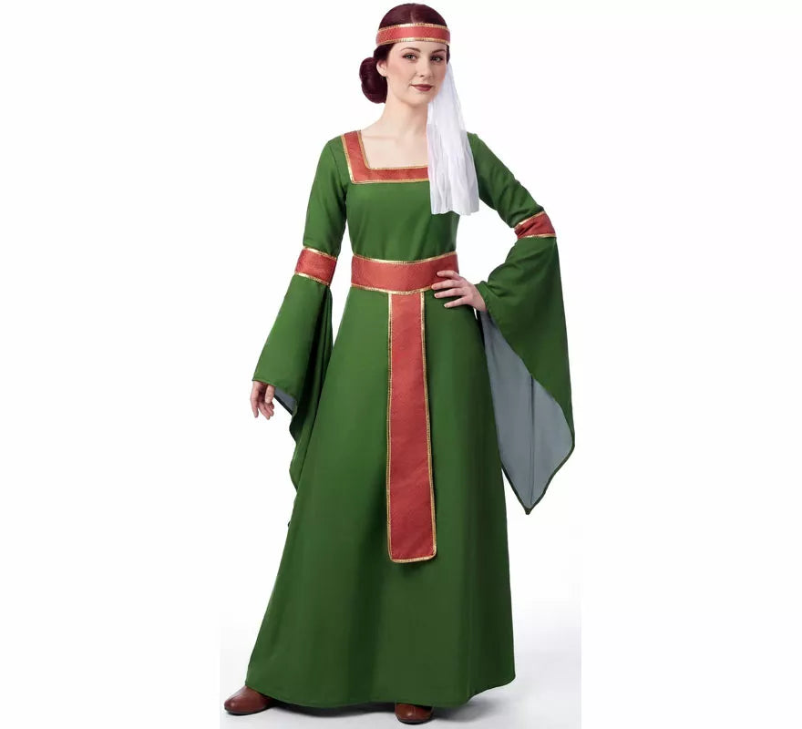 Translation missing: it.Disfraz de Dama Medieval Noble para mujer