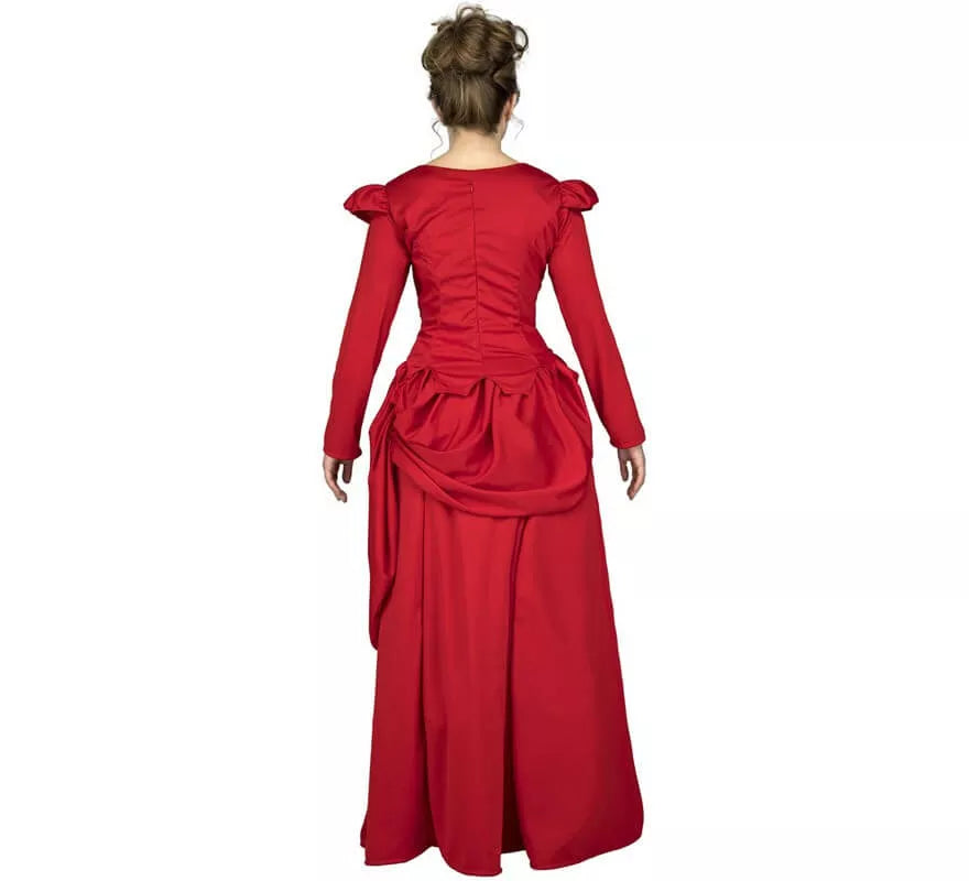Translation missing: es.Disfraz de Dama roja del oeste para mujer