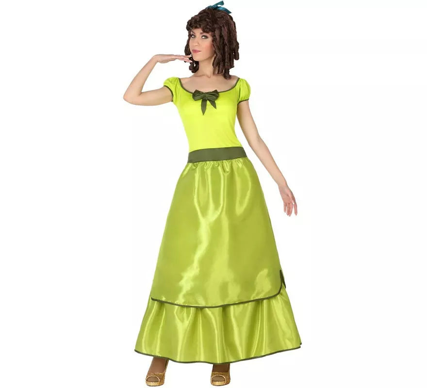 Translation missing: it.Disfraz de Dama Sureña amarillo para mujer