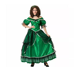 Costume da donna verde del sud per donna