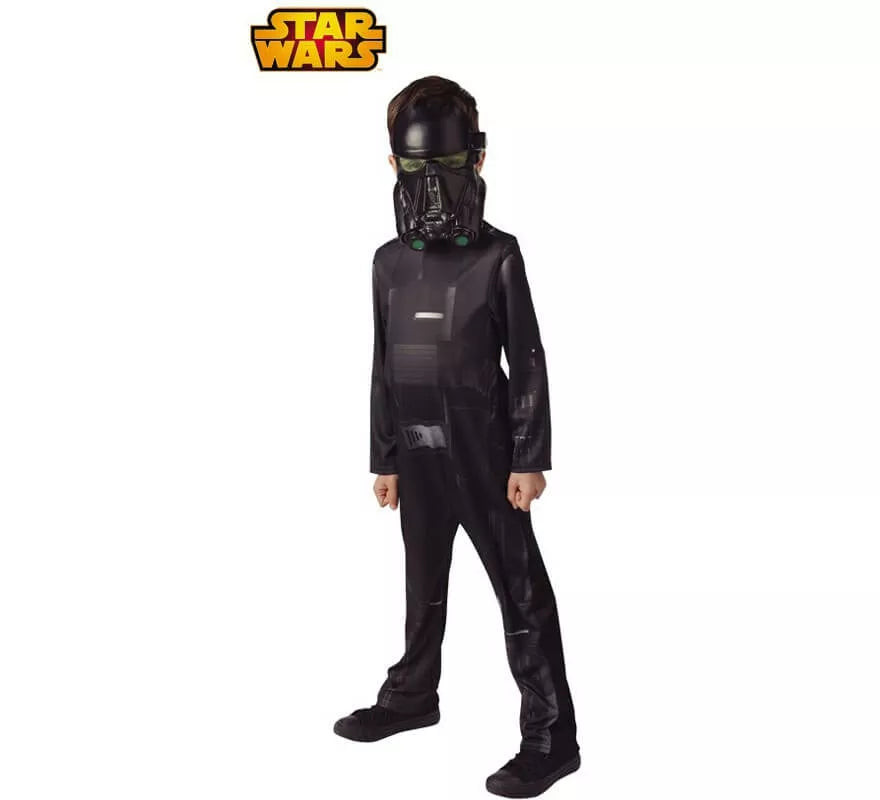 Translation missing: it.Disfraz de Death Trooper Negro Classic de Star Wars Rogue One para niño