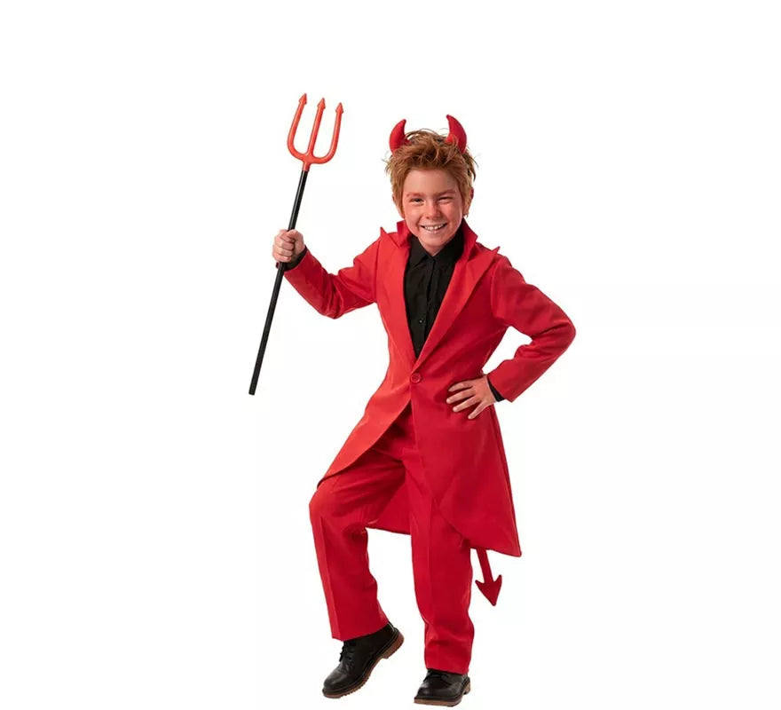 Translation missing: es.Disfraz de Demonio Elegante con chaqueta para niño