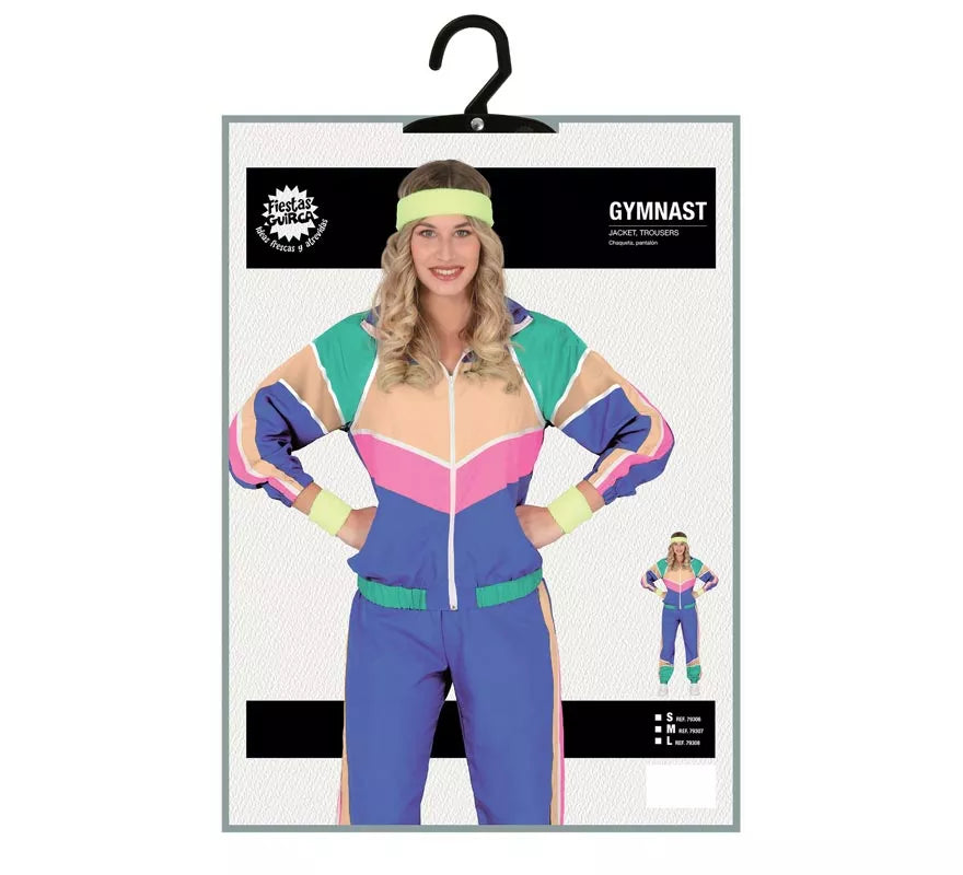 Translation missing: es.Disfraz de Deportista Ochentera para mujer