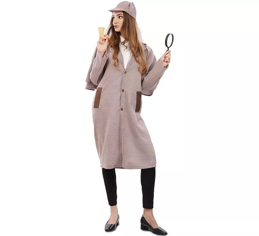 Translation missing: it.Disfraz de Detective de los años 30 con gorro para hombre
