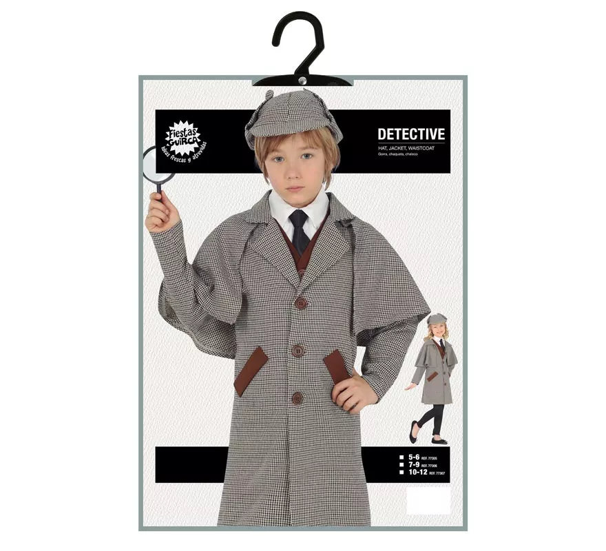 Disfraz de Detective Inglés para niños