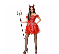 Costume da Diavolo del Fuoco per donna