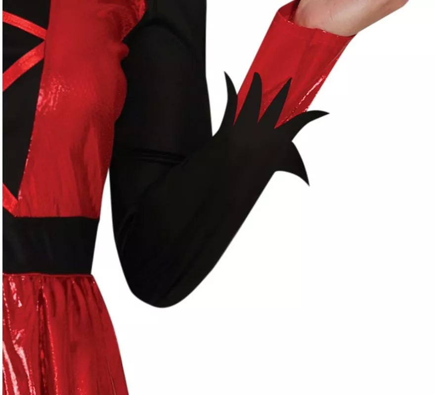 Translation missing: es.Disfraz de Diablesa rojo y negro para mujer