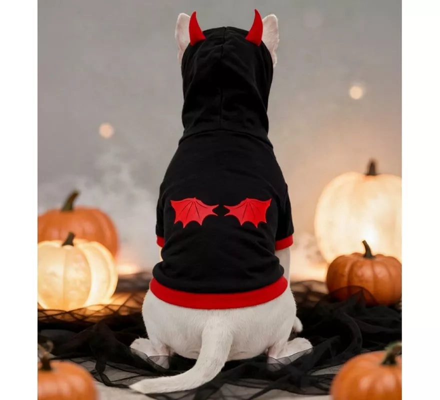 Translation missing: it.Disfraz de Diablo con cuernos para perro