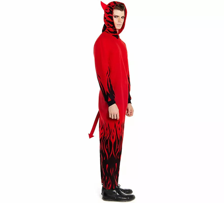 Translation missing: it.Disfraz de Diablo en Llamas para hombre