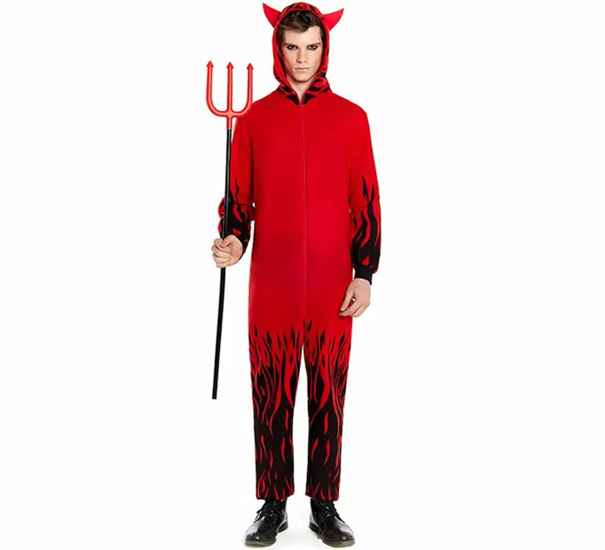 Translation missing: it.Disfraz de Diablo en Llamas para hombre