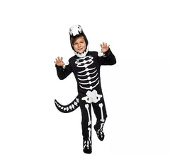 Costume da scheletro di dinosauro per ragazzo