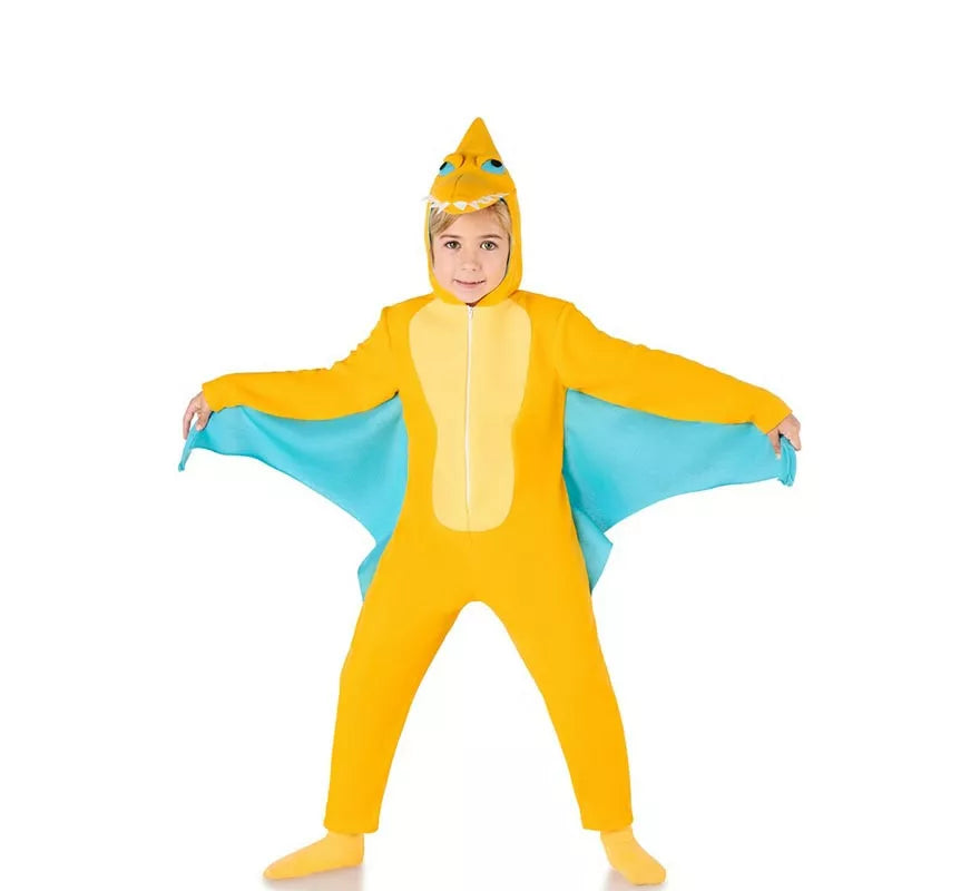 Translation missing: it.Disfraz de Dinosaurio Pterodáctilo amarillo para niños