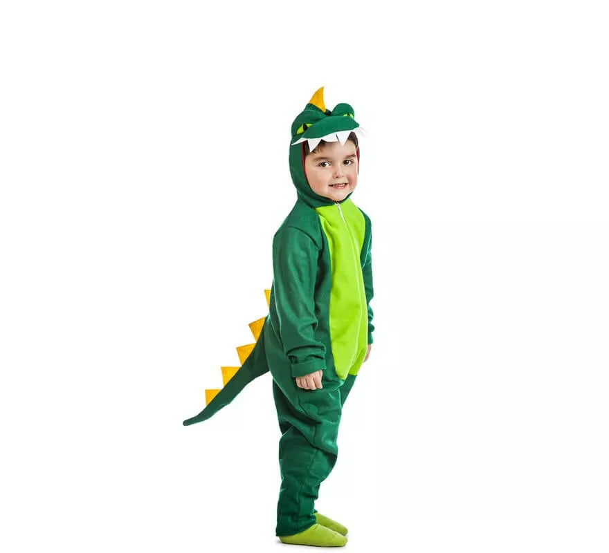 Translation missing: it.Disfraz de Dinosaurio verde para niños