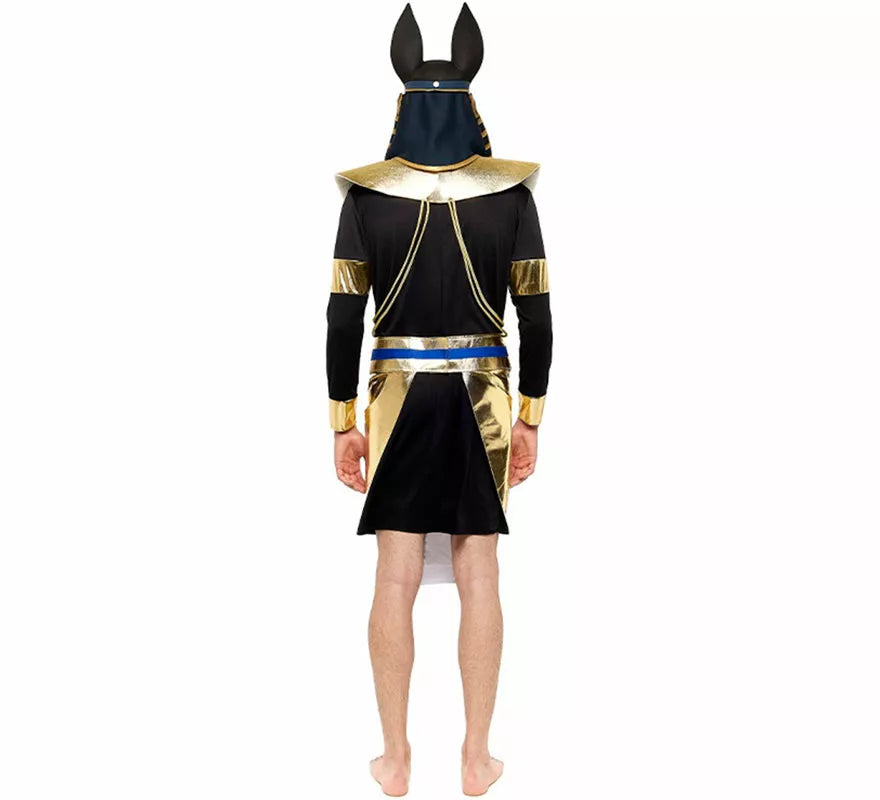 Translation missing: it.Disfraz de Dios Egipcio Anubis para hombre