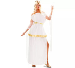 Costume greco della dea atene per una donna